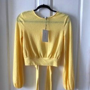 Yellow Blouse Size XS